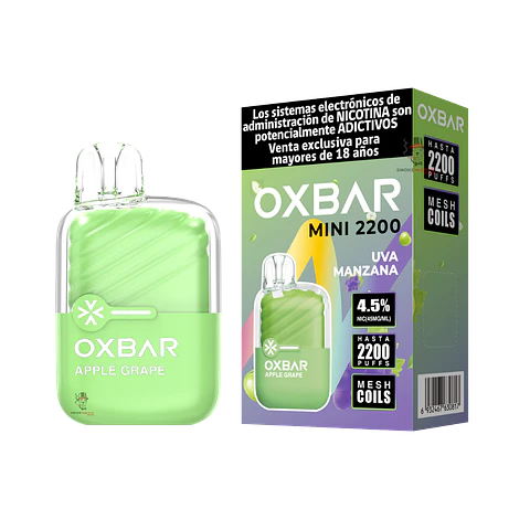 Oxbar Mini 2200 Puffs – Uva Manzana