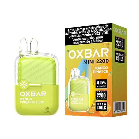 Oxbar Mini 2200 Puffs – Mango Piña Ice