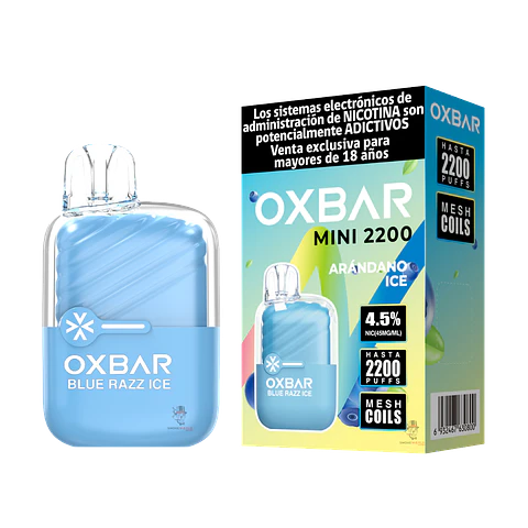 Oxbar Mini 2200 Puffs – Arándano Ice