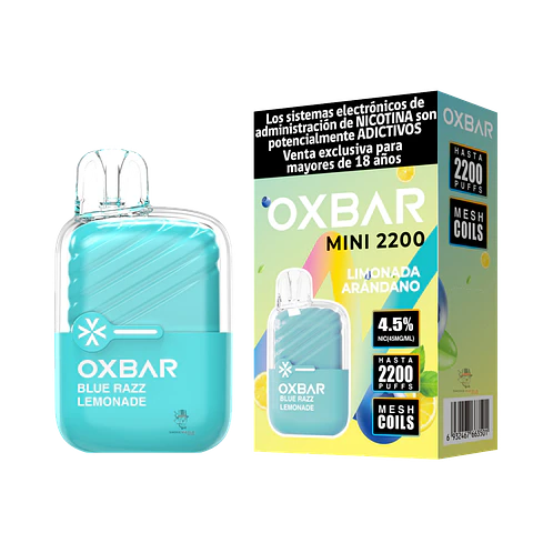 Oxbar Mini 2200 Puffs – Limonada de arándano
