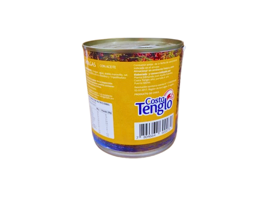 Cholgas en aceite 454 g - Costa Tenglo 2