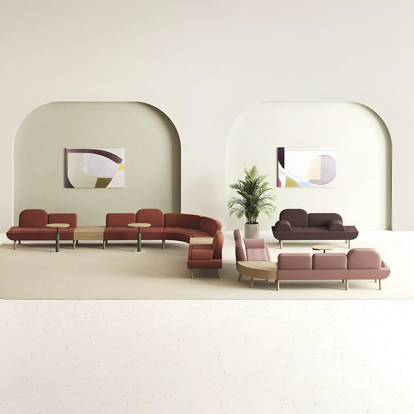 Sillones Modulares - MD011 3