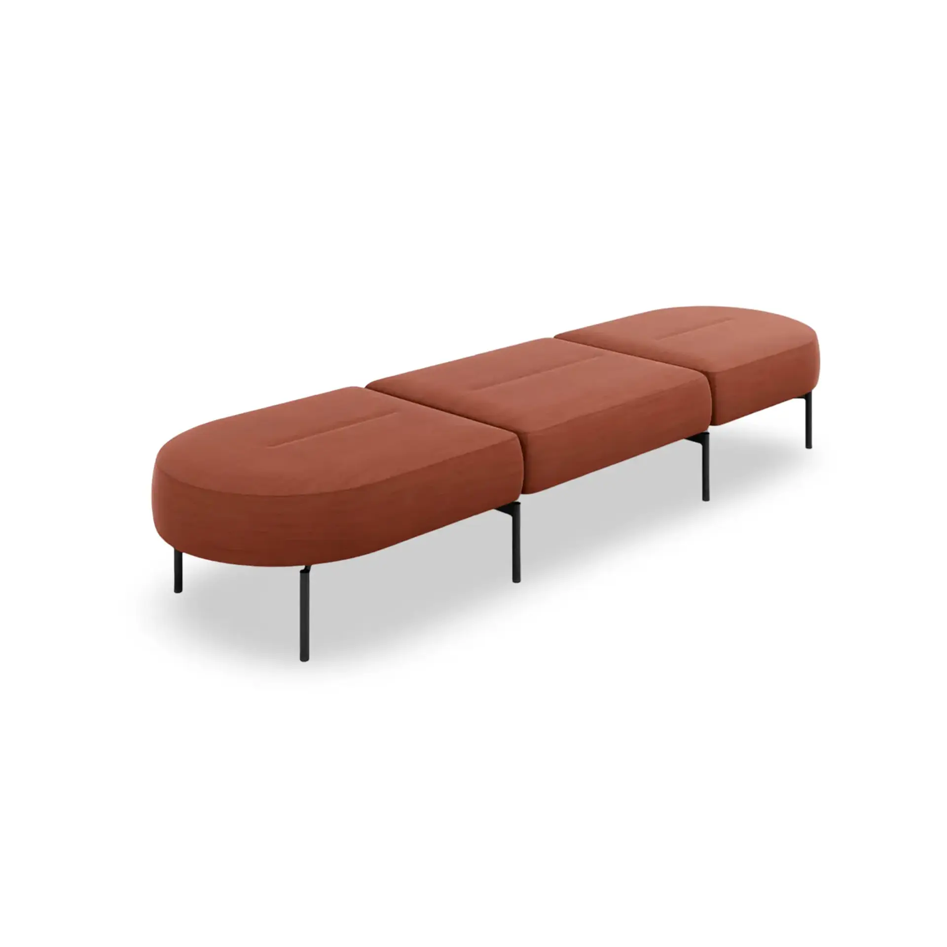 Sillón Modular Minimalista para Oficinas y Coworking - MD016 - Smooth Linear 5