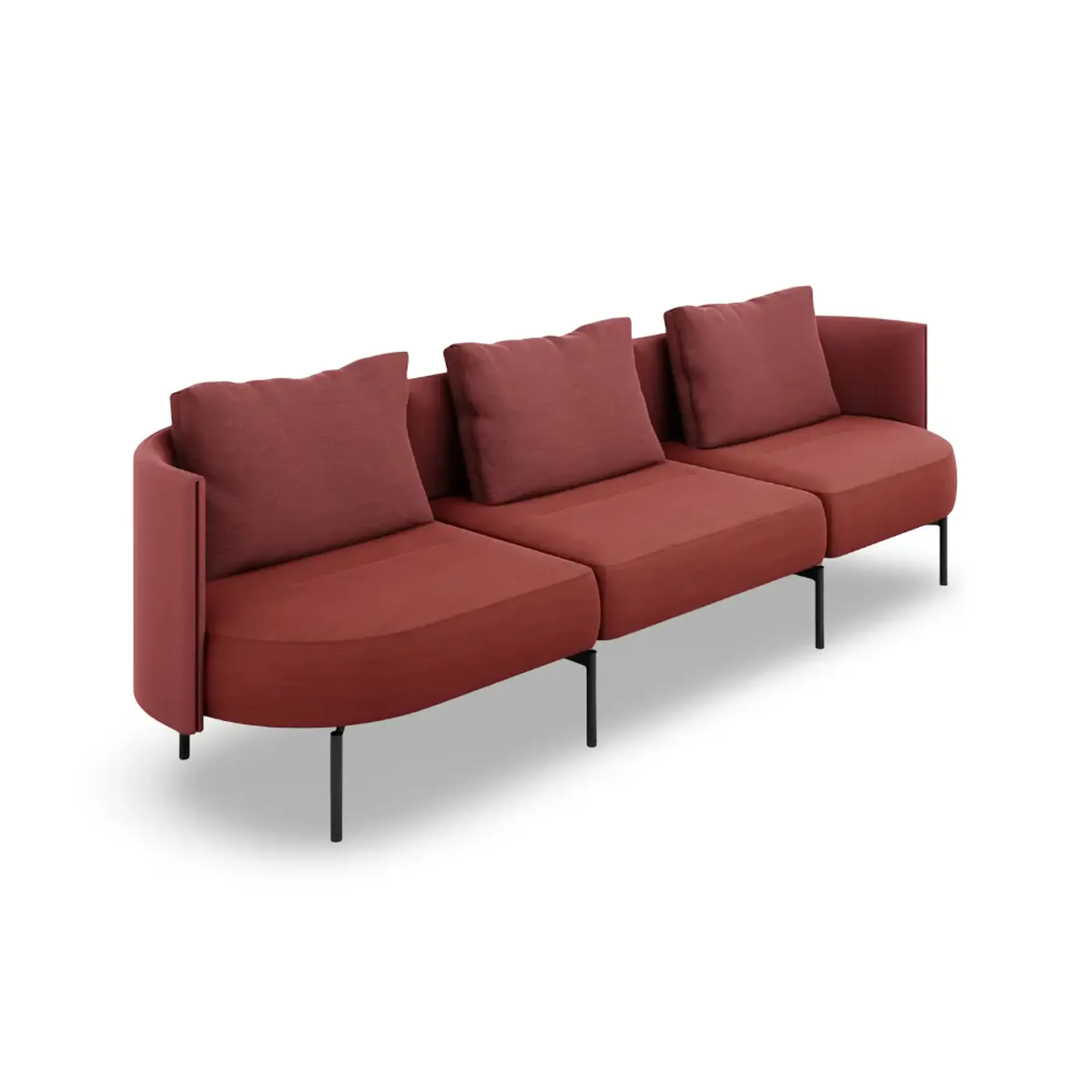 Sillón Modular Minimalista para Oficinas y Coworking - MD016 - Smooth Linear 7