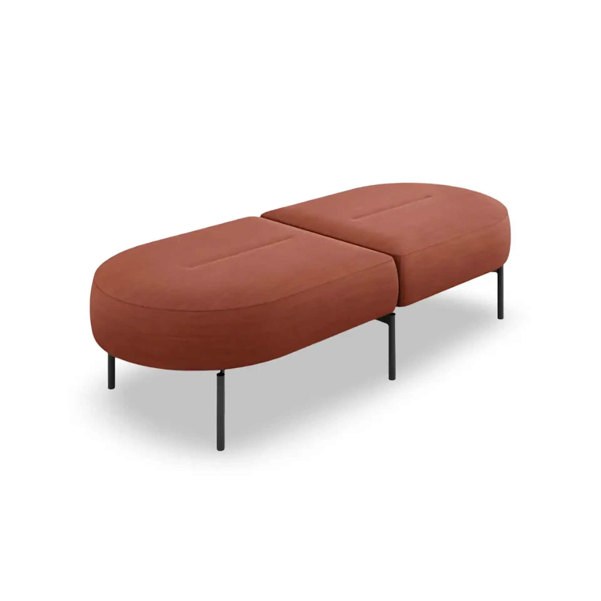 Sillón Modular Minimalista para Oficinas y Coworking - MD016 - Smooth Linear 4