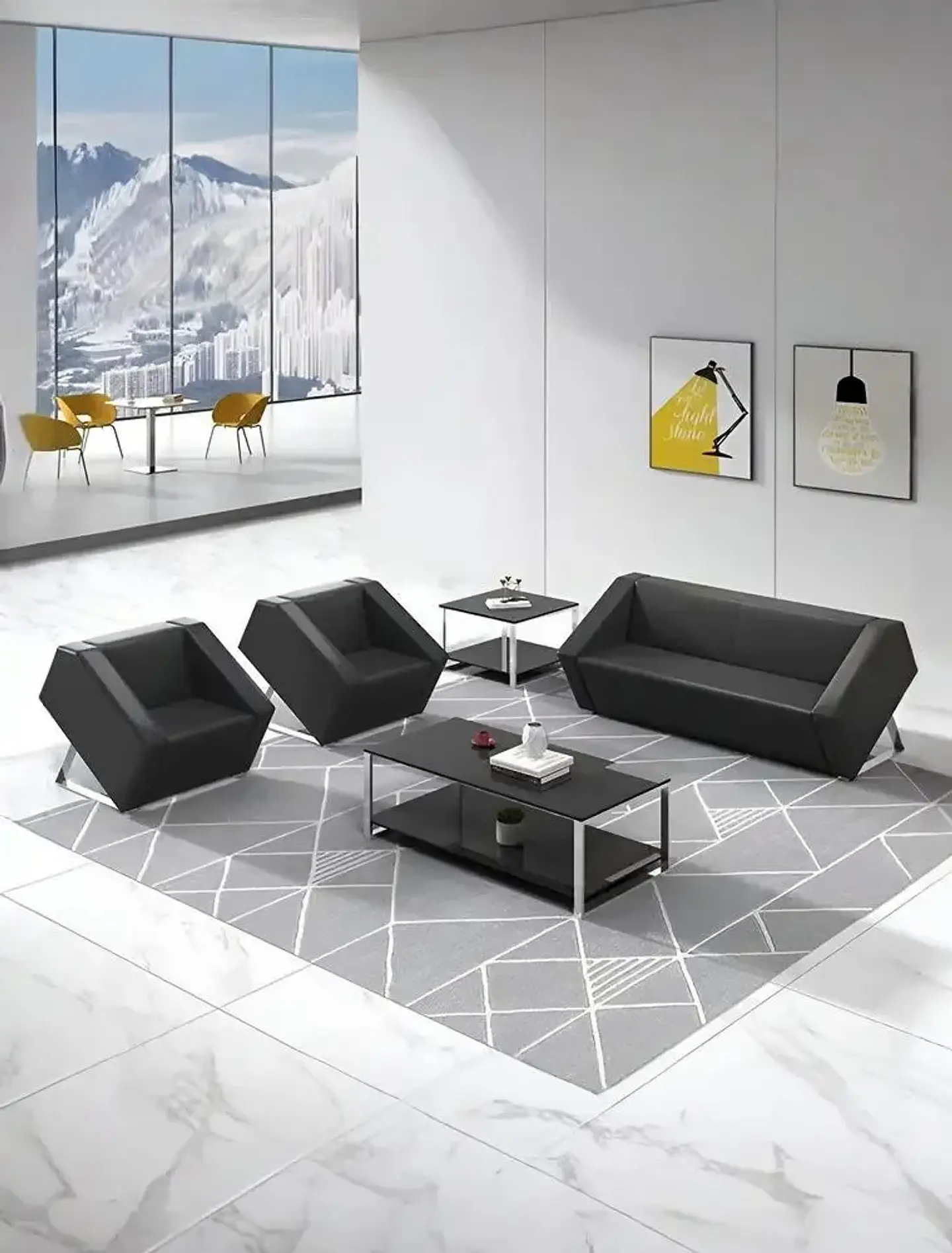 Juego de Sofá de Alta Dirección SFA005 2