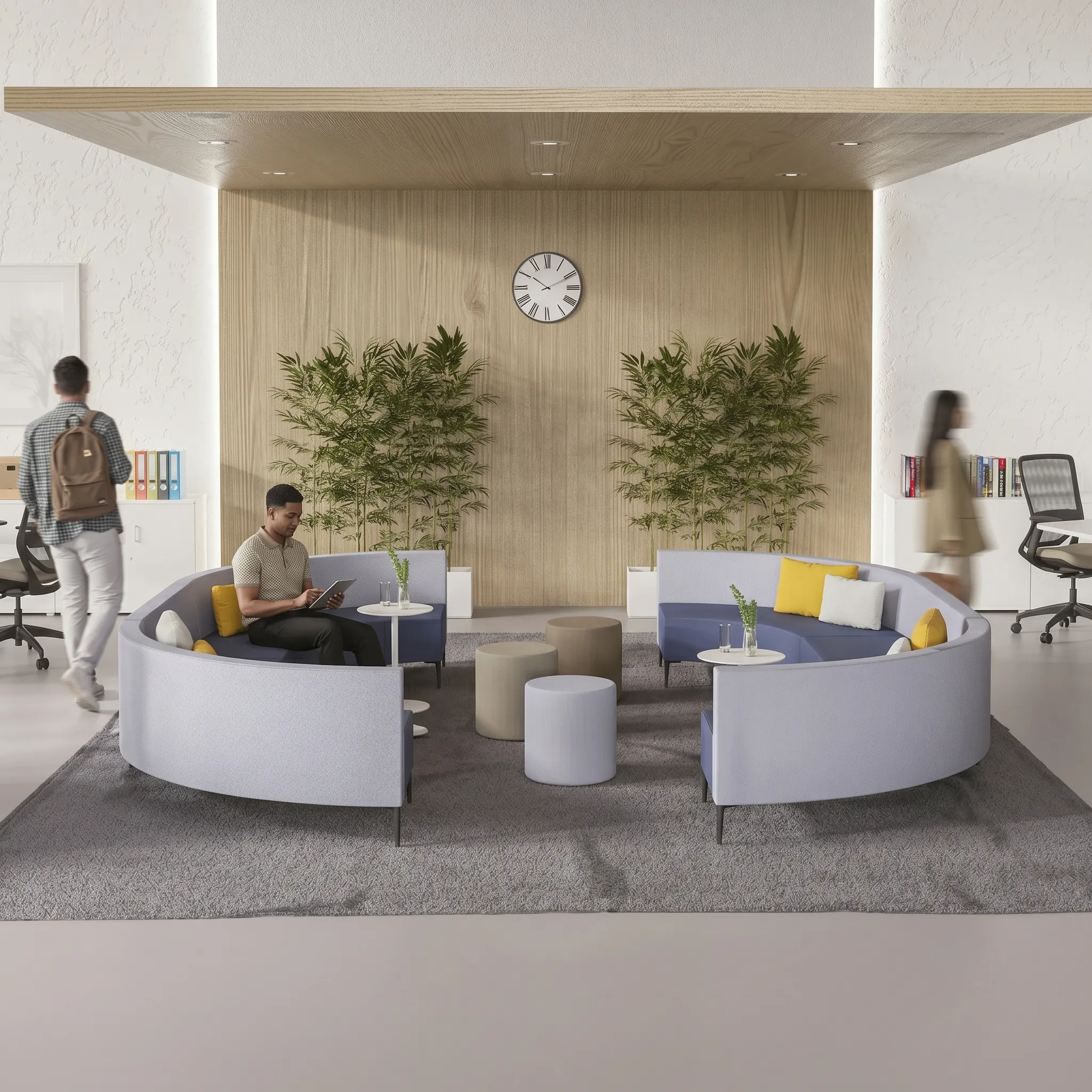 Más Allá del Plano Abierto: El Rol de la Colección Iris en el Layout de la Oficina Productiva