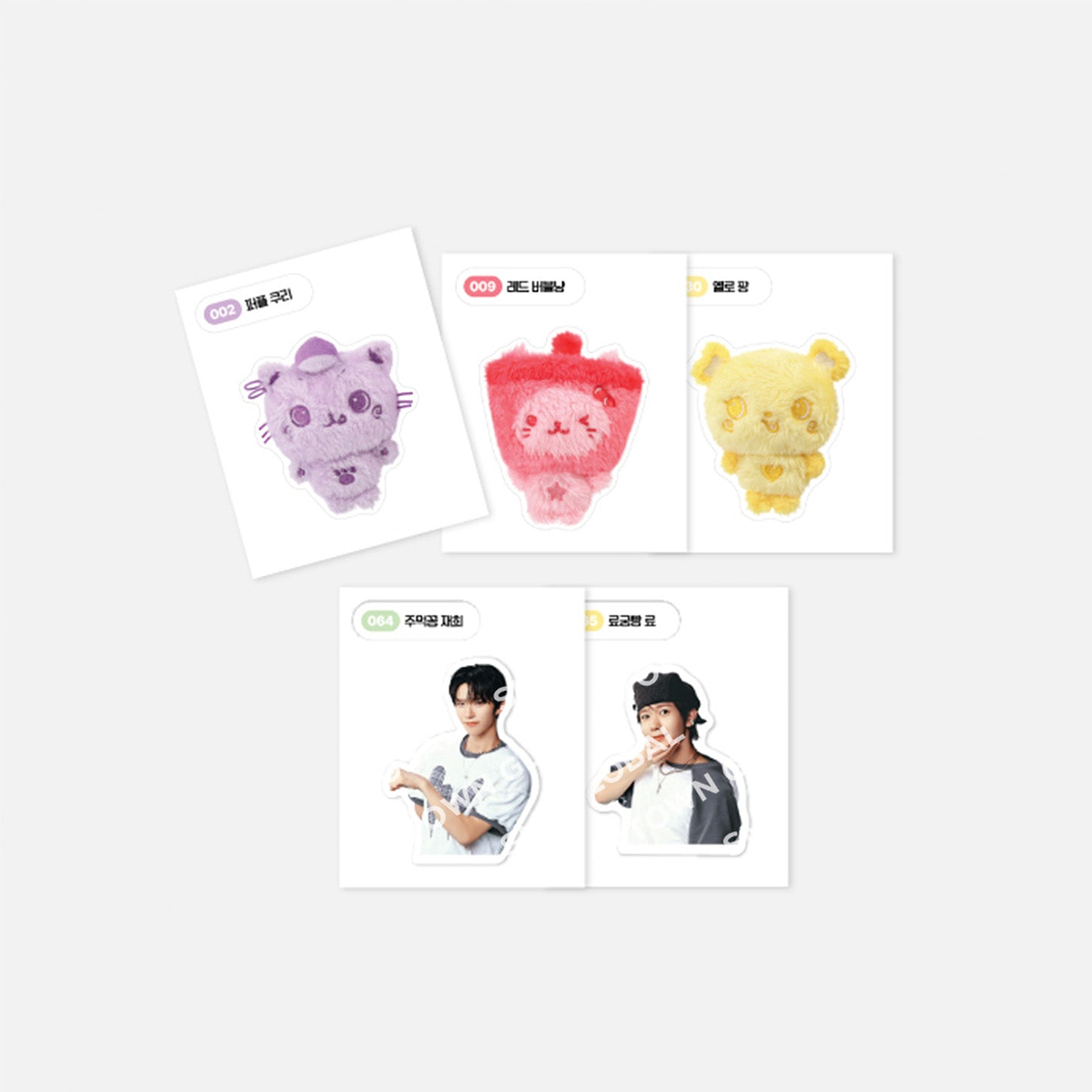 RANDOM TTIBU STICKER SET-NCT WISH POP-UP [FIND YOUR COLOR] MD 1