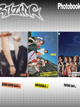 The 1st Mini Album 'RIIZING' (Photo Book Ver.) - Random