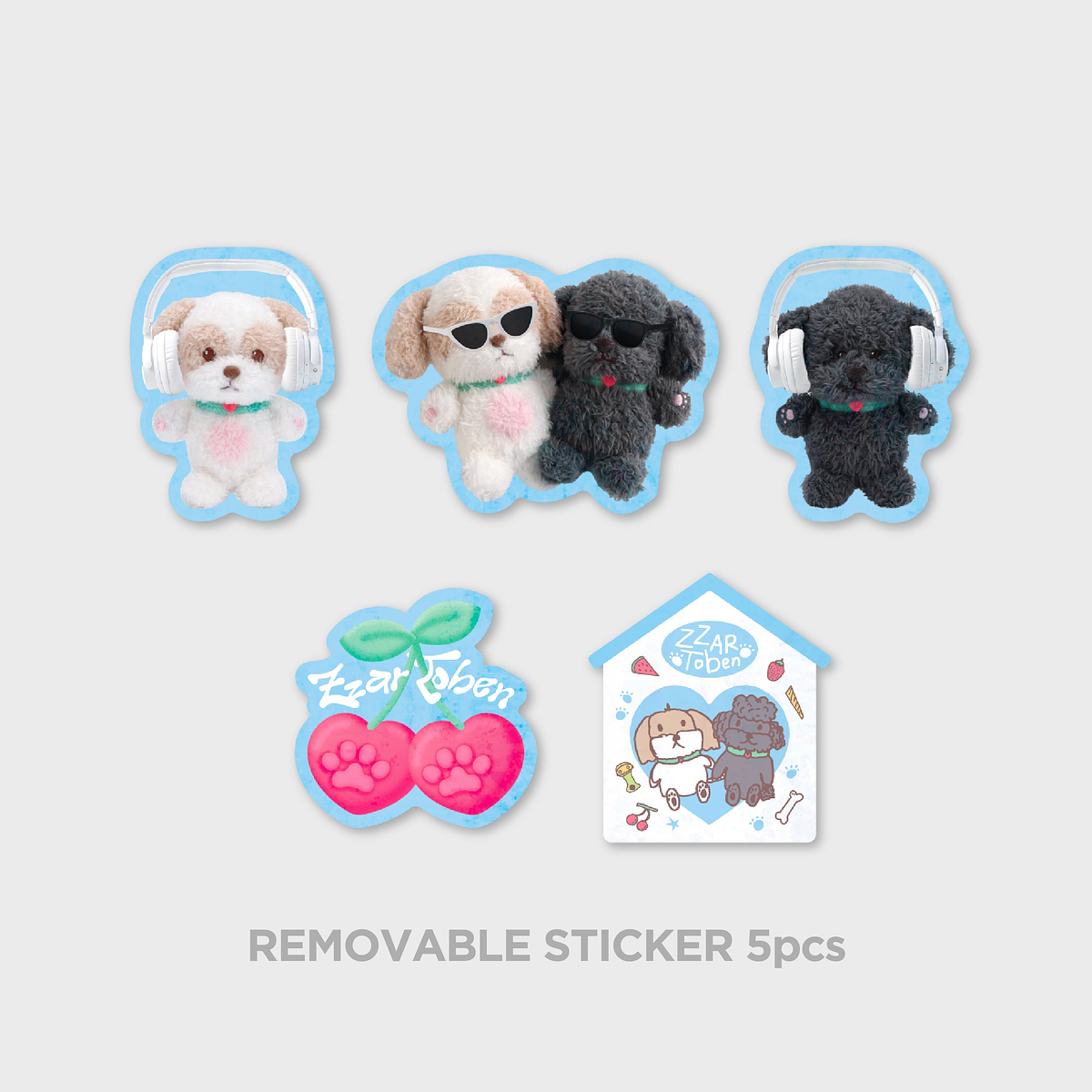 REMOVABLE STICKER [B ver.] - 2024 CHANYEOL LIVE TOUR : 都市風景 (City-scape) MD 2