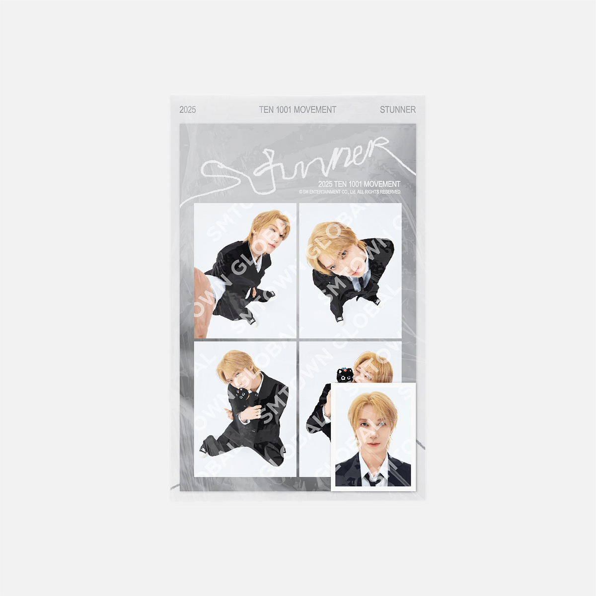 4 CUT PHOTO SET - 2025 TEN CONCERT 1001 MOVEMENT 'STUNNER' IN SEOUL MD 1