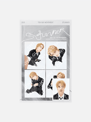 4 CUT PHOTO SET - 2025 TEN CONCERT 1001 MOVEMENT 'STUNNER' IN SEOUL MD