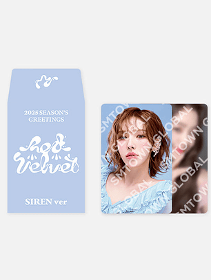 RANDOM TRADING CARD SET [SIREN ver.] - 2025 SM ARTIST SEASON'S GREETINGS MD