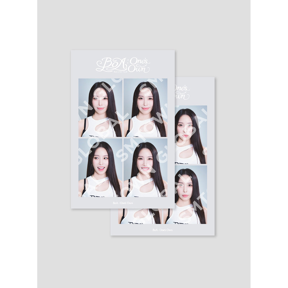 4 CUT PHOTO SET - BoA LIVE TOUR - BoA : One's Own MD 1