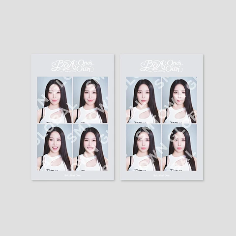 4 CUT PHOTO SET - BoA LIVE TOUR - BoA : One's Own MD