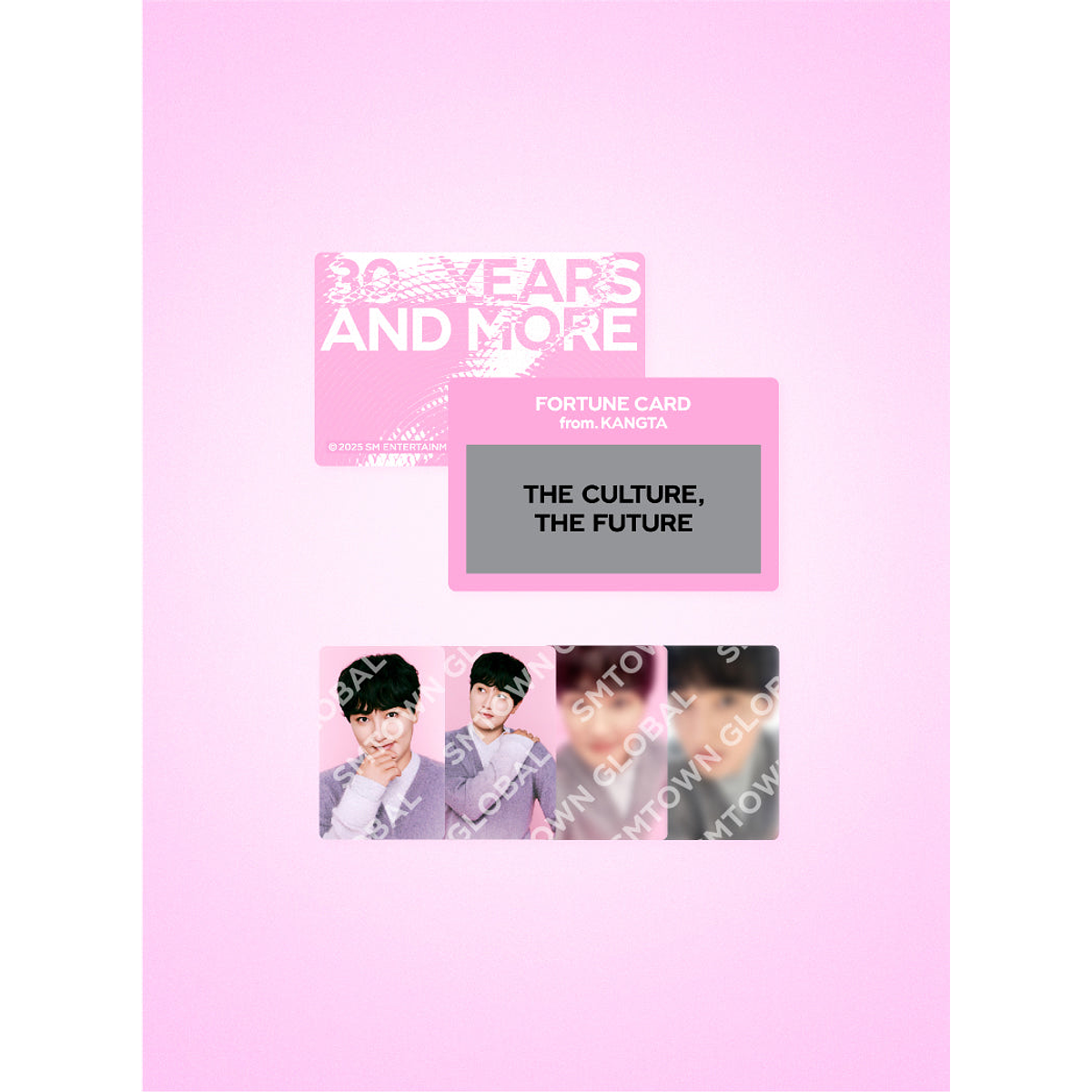 FORTUNE SCRATCH CARD SET_KANGTA - SMTOWN LIVE 2025 MD 1