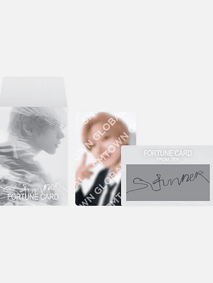 FORTUNE SCRATCH CARD SET - 2025 TEN CONCERT 1001 MOVEMENT 'STUNNER' IN SEOUL MD