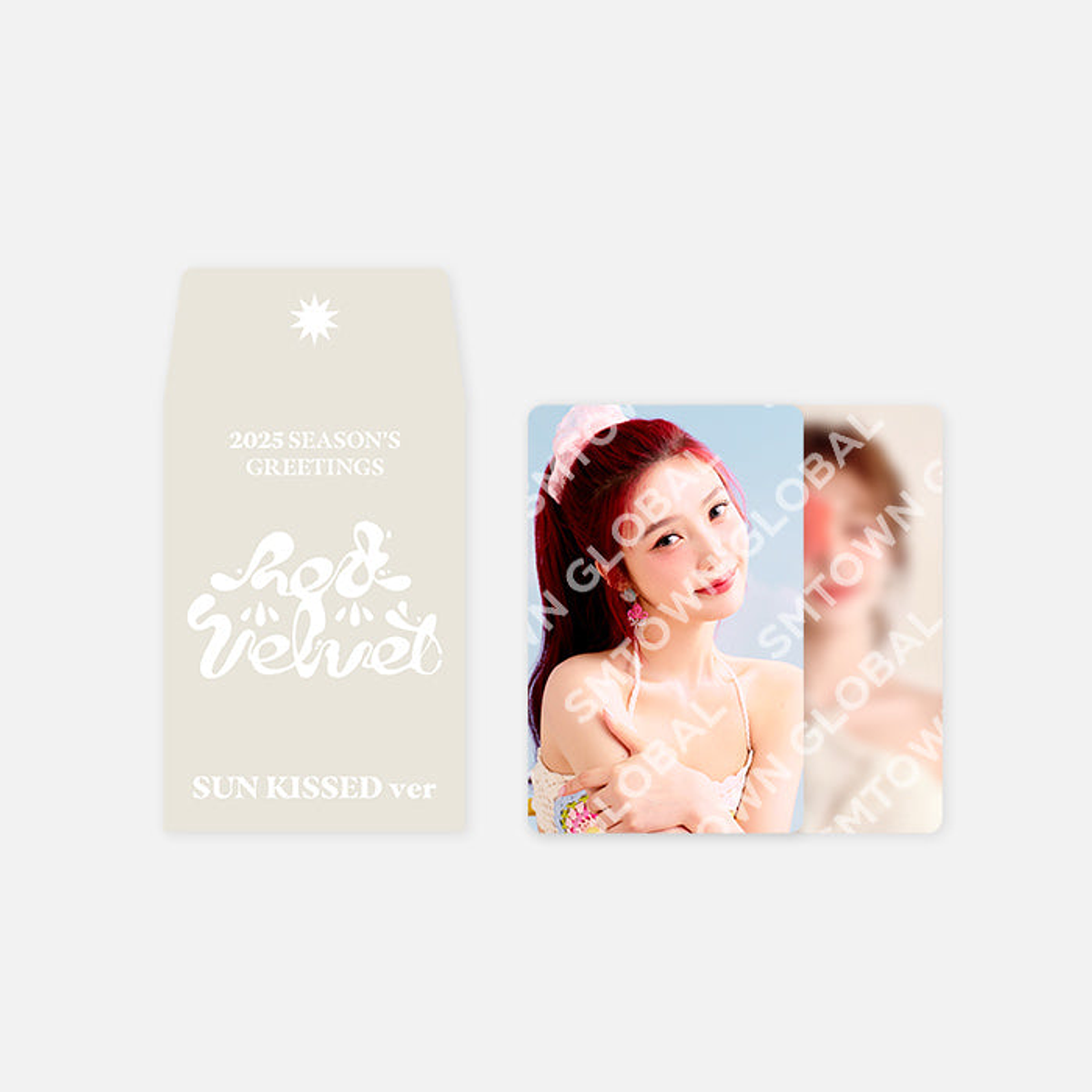 RANDOM TRADING CARD SET [SUN KISSED ver.] - 2025 SM ARTIST SEASON'S GREETINGS MD 1