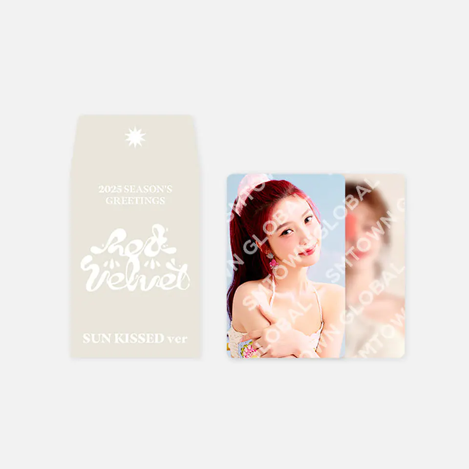 RANDOM TRADING CARD SET [SUN KISSED ver.] - 2025 SM ARTIST SEASON'S GREETINGS MD 1