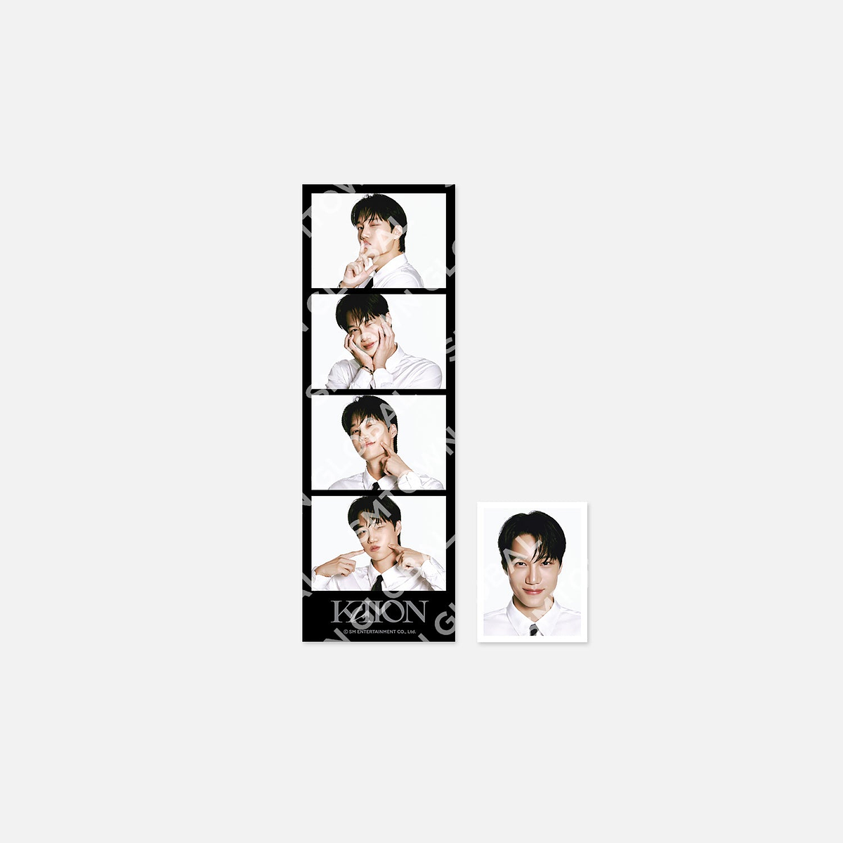 4 CUT PHOTO SET - 2025 KAI SOLO CONCERT TOUR <KAION> ENCORE IN SEOUL MD 1
