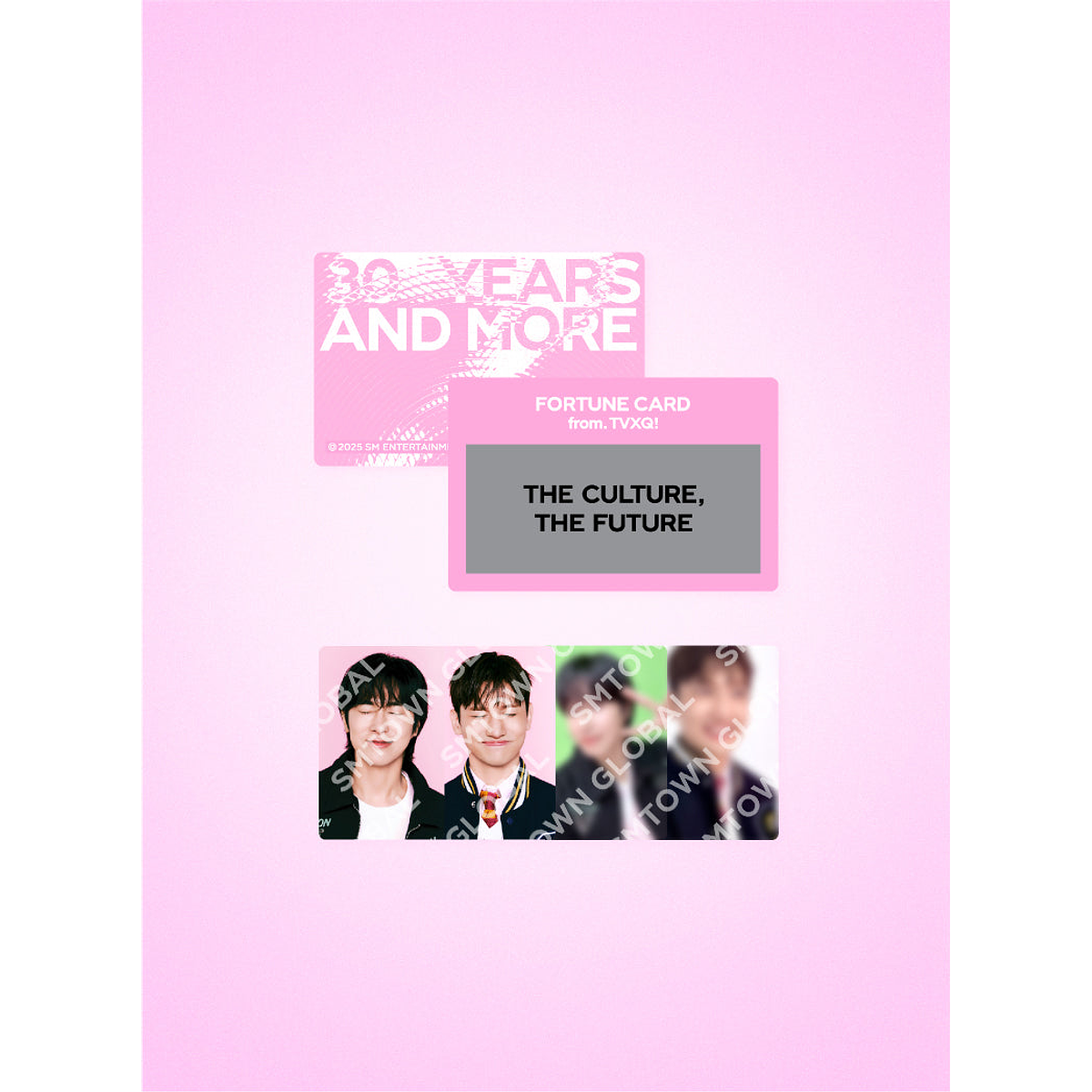 FORTUNE SCRATCH CARD SET_TVXQ! - SMTOWN LIVE 2025 MD 1