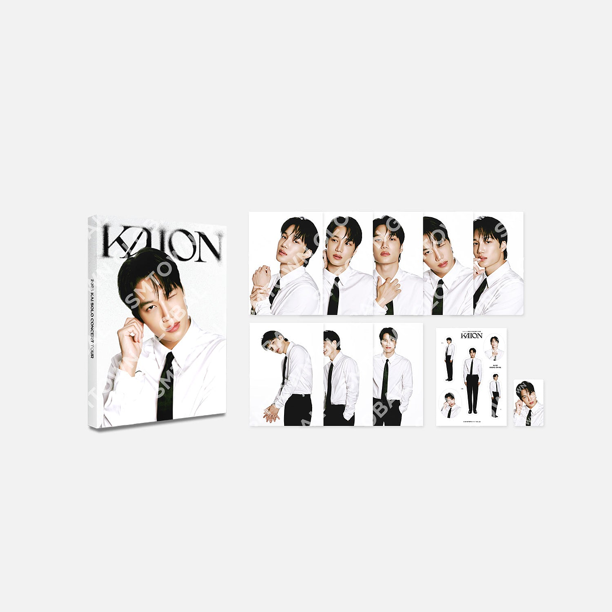 POSTCARD BOOK SET - 2025 KAI SOLO CONCERT TOUR <KAION> ENCORE IN SEOUL MD 1
