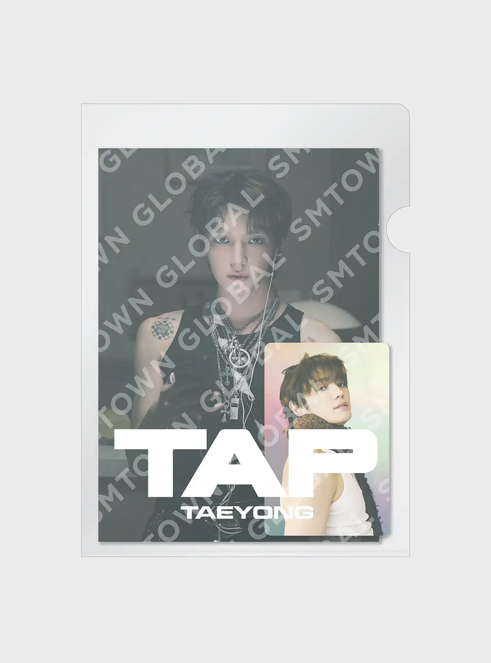 POSTCARD + HOLOGRAM PHOTO CARD SET - TAEYONG 'TAP - The 2nd Mini Album' MD 1