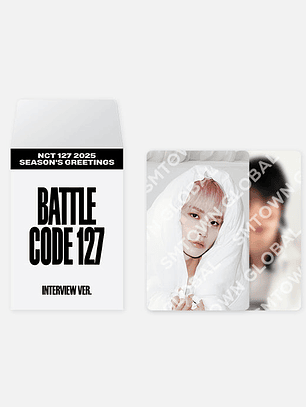 RANDOM TRADING CARD SET [INTERVIEW ver.] - 2025 SM ARTIST SEASON'S GREETINGS MD