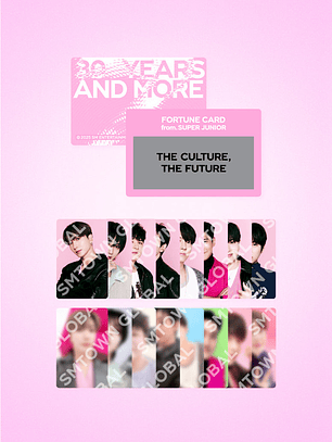 FORTUNE SCRATCH CARD SET_SUPER JUNIOR - SMTOWN LIVE 2025 MD