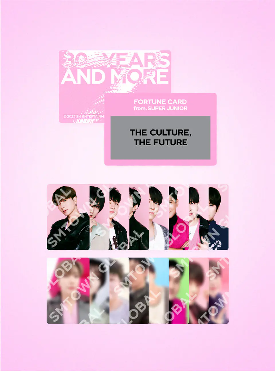 FORTUNE SCRATCH CARD SET_SUPER JUNIOR - SMTOWN LIVE 2025 MD 1