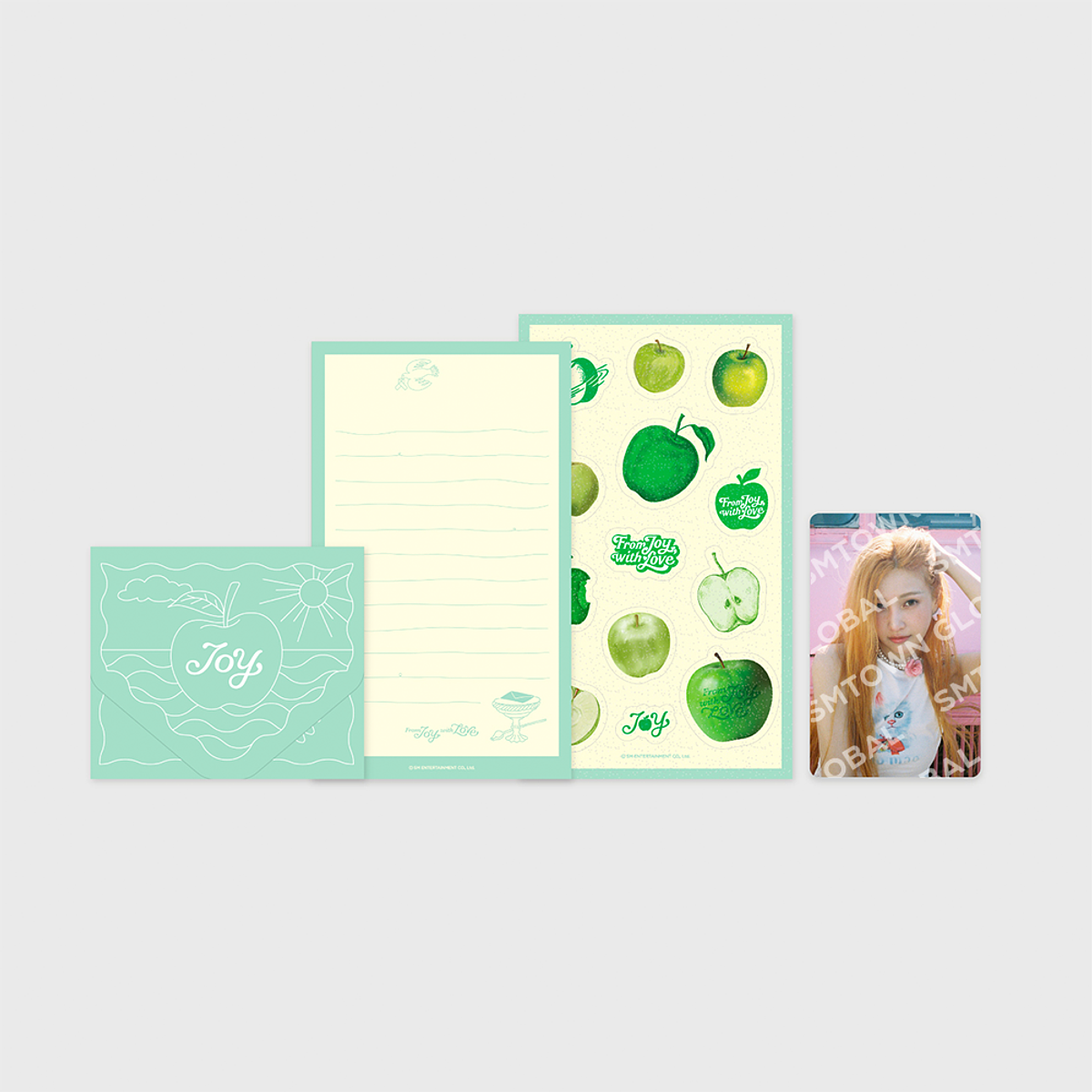 STICKER & LETTER SET - The 1st Mini Album 'From JOY, with Love' 1
