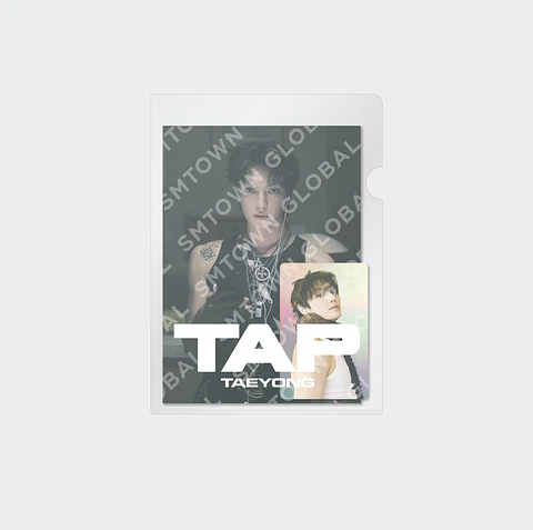 POSTCARD + HOLOGRAM PHOTO CARD SET - TAEYONG 'TAP - The 2nd Mini Album' MD