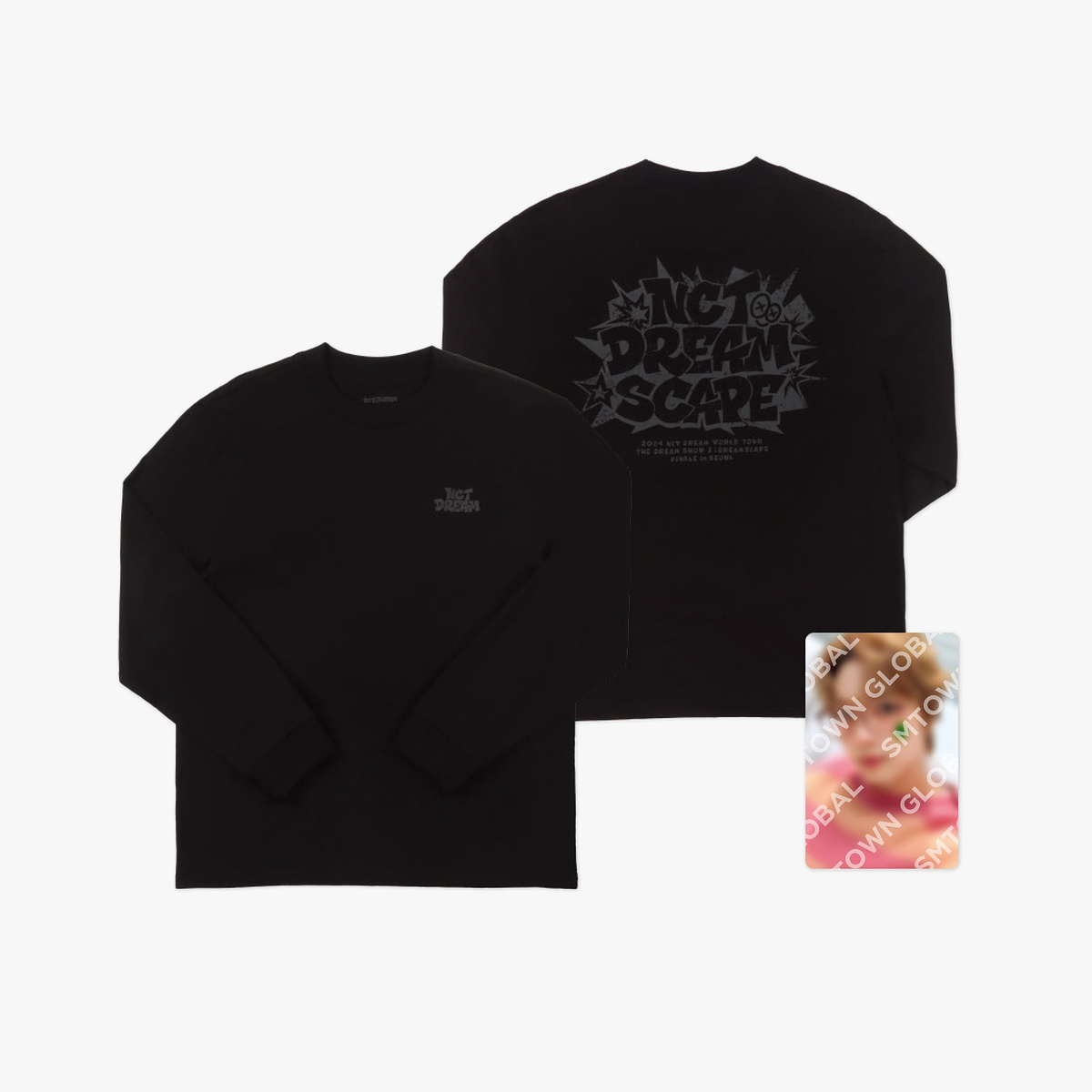 LONG SLEEVE SET [BLACK ver.] - 2024 NCT DREAM WORLD TOUR <THE DREAM SHOW 3 : DREAMSCAPE> FINALE MD 1