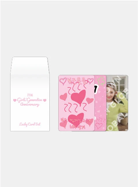 LUCKY CARD SET - Girls' Generation 17th Anniversary MD