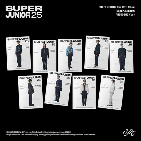 The 12th Album ‘Super Junior25’ (PHOTOBOOK Ver.)