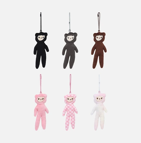 RANDOM NINI BEAR KEY RING - 2025 KAI SOLO CONCERT TOUR <KAION> ENCORE IN SEOUL MD