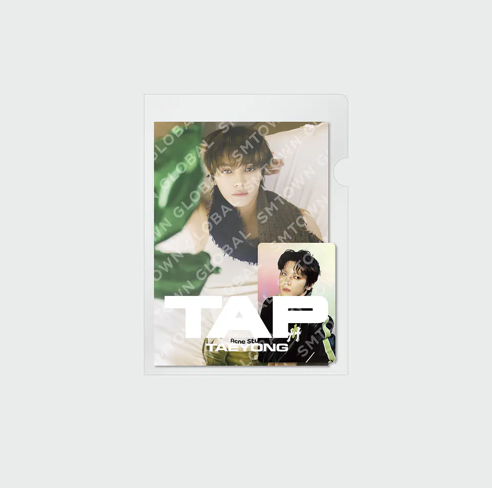 POSTCARD + HOLOGRAM PHOTO CARD SET - TAEYONG 'TAP - The 2nd Mini Album' MD 3