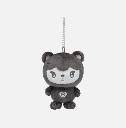 10CM NINI BEAR KEY RING (EXO GREY ver.) - 2025 KAI SOLO CONCERT TOUR <KAION> ENCORE IN SEOUL MD