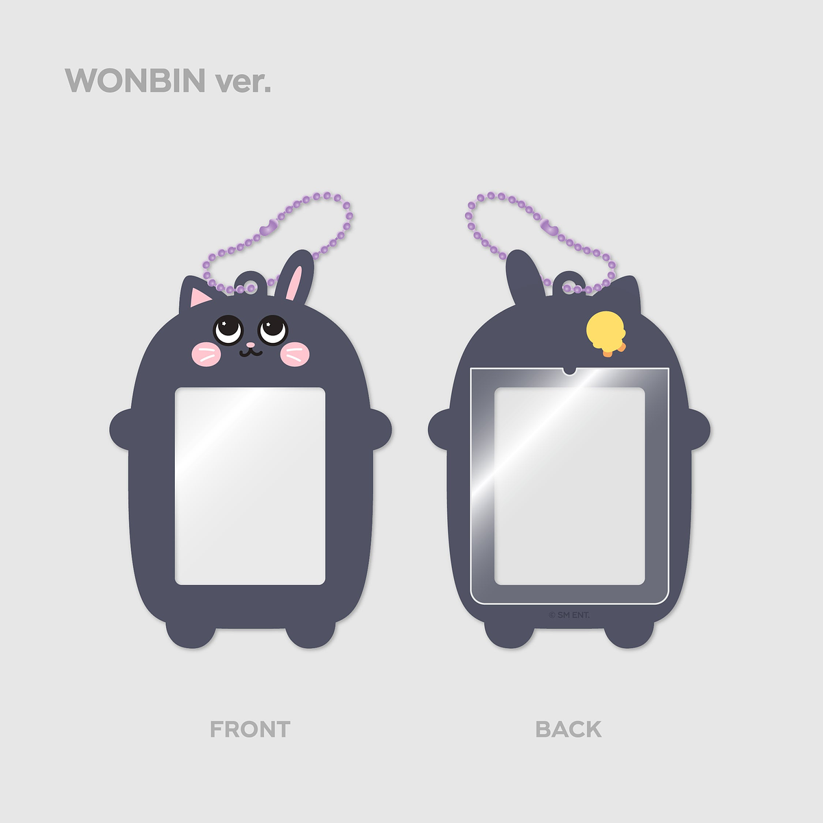 ID PHOTO HOLDER KEY RING - 2024 RIIZE FAN-CON 'RIIZING DAY' FINALE MD 4