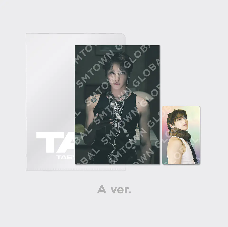 POSTCARD + HOLOGRAM PHOTO CARD SET - TAEYONG 'TAP - The 2nd Mini Album' MD 4