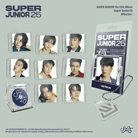 The 12th Album Super Junior25 (SMini Ver.) (SMART ALBUM) SET