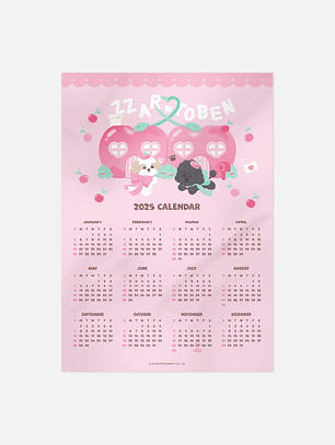 FABRIC CALENDAR - 2025 CHANYEOL LIVE TOUR : 都市風景 (City-scape)│Epilogue MD