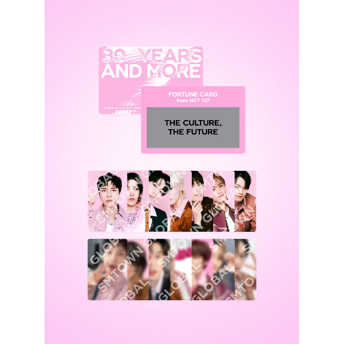 FORTUNE SCRATCH CARD SET_NCT127 - SMTOWN LIVE 2025 MD 1