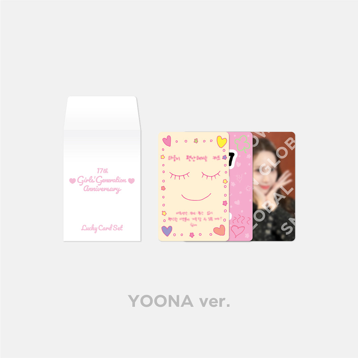 LUCKY CARD SET - Girls' Generation 17th Anniversary MD 10