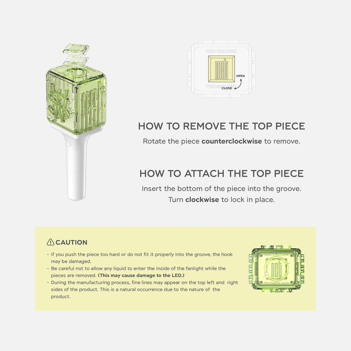 NCT WISH OFFICIAL FANLIGHT 6