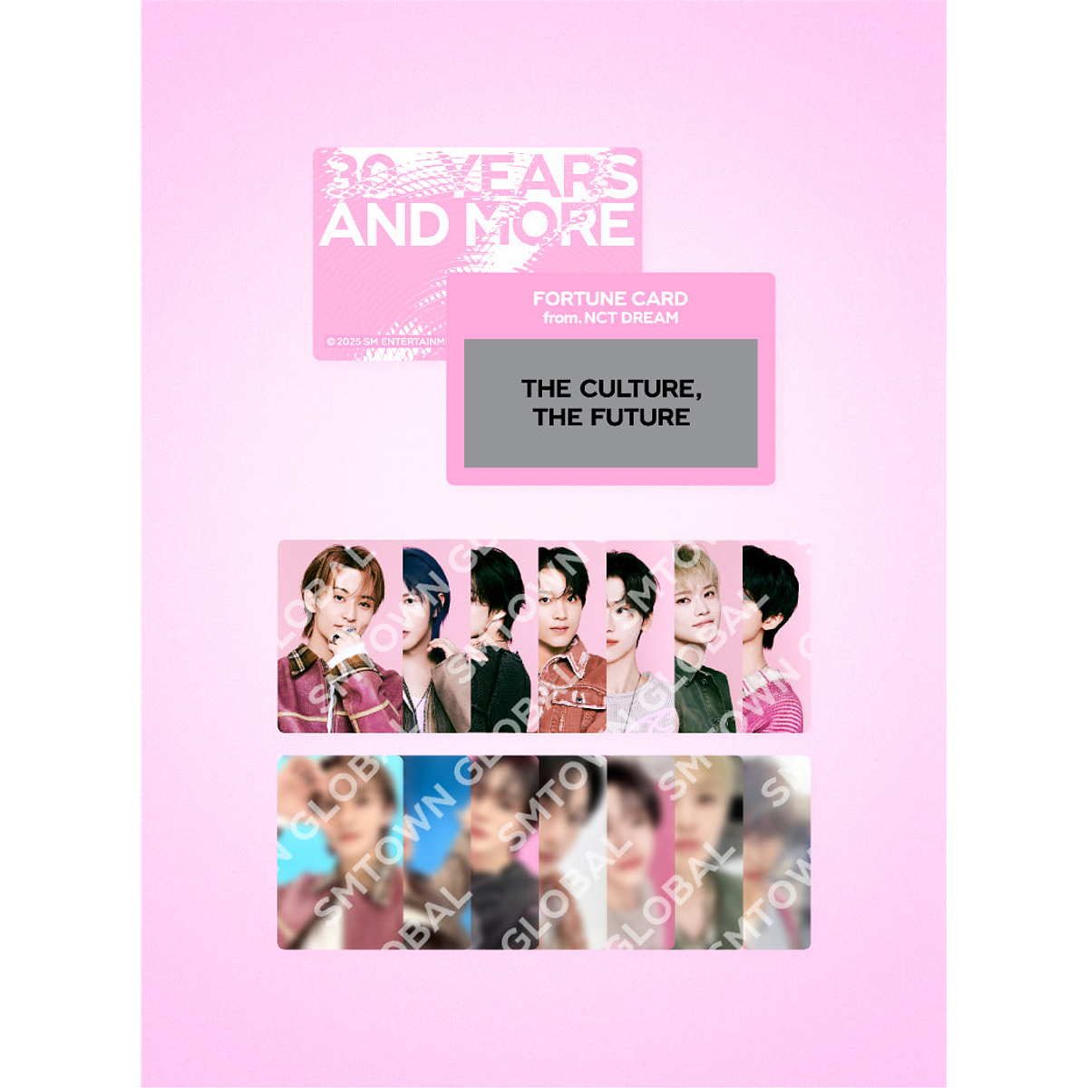 FORTUNE SCRATCH CARD SET_NCT DREAM - SMTOWN LIVE 2025 MD 1