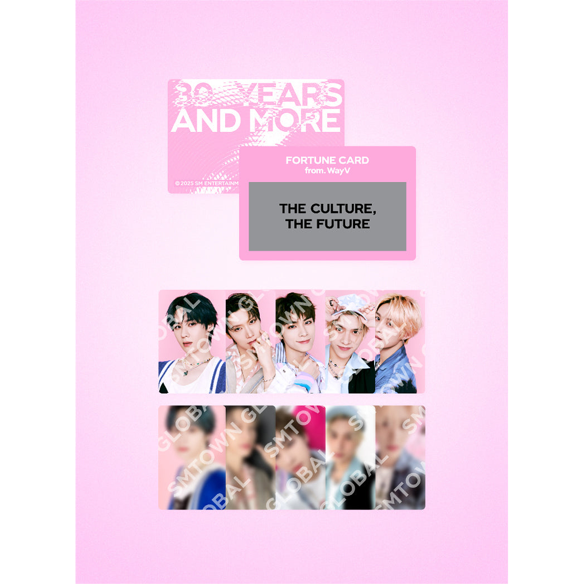 FORTUNE SCRATCH CARD SET_WayV - SMTOWN LIVE 2025 MD 1