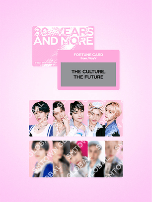 FORTUNE SCRATCH CARD SET_WayV - SMTOWN LIVE 2025 MD