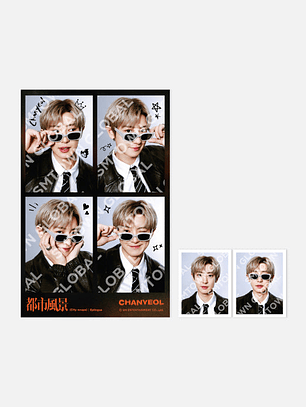 4 CUT + ID PHOTO SET - 2025 CHANYEOL LIVE TOUR : 都市風景 (City-scape)│Epilogue MD