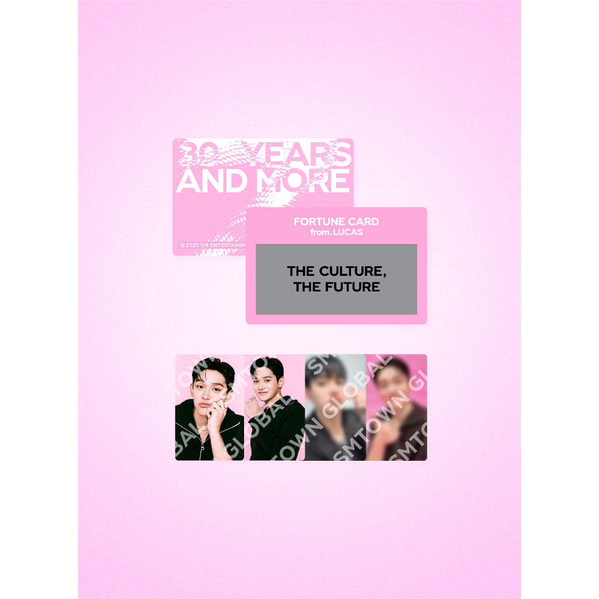 FORTUNE SCRATCH CARD SET_LUCAS - SMTOWN LIVE 2025 MD 1